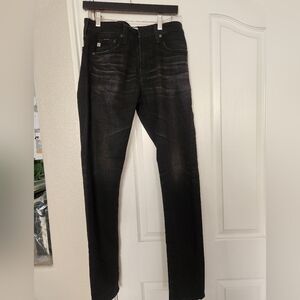 AG Bkack Distressed Jeans NWOT